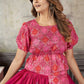 Rajwada Women Classy Pink Art Silk Stitched Lehenga Choli
