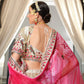 Rajwada Women White Semi Stitched Lehenga With  Unstitched Blouse