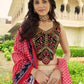 Rajwada Women Beige Semi Stitched Lehenga With  Unstitched Blouse