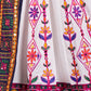 White Viscose Rayon Embroidered Semi Stitched Lehenga Choli
