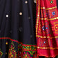 Blue Viscose Rayon Embroidered Semi Stitched Lehenga Choli