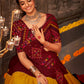 Multicolor Viscose Rayon Embroidered Semi Stitched Lehenga Choli