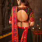 Green Viscose Rayon Embroidered Semi Stitched Lehenga Choli