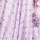 Lavender Cotton Woven  Stitched Lehenga Choli