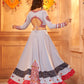 Lavender Viscose Rayon Embroidered  Stitched Lehenga Choli