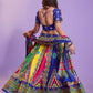 Multicolor Cotton Printed  Stitched Lehenga Choli