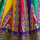 Multicolor Cotton Printed  Stitched Lehenga Choli