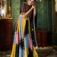 Rajwada Multicolor Cotton Blend Printed Stitched Lehenga With Blouse For Women