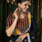Rajwada Multicolor Cotton Blend Printed Stitched Lehenga With Blouse For Women