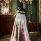 Rajwada Multicolor Cotton Blend Printed Stitched Lehenga With Blouse For Women