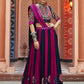 Rajwada Pink And Blue Rayon Embroidered Stitched Lehenga With Blouse For Women