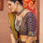 Rajwada Multicolor Rayon Solid Stitched Lehenga With Blouse For Women