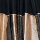 Rajwada Black And Gold Rayon Printed Stitched Lehenga With Blouse For Women