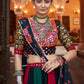 Rajwada Multicolor Rayon Embroidered Stitched Lehenga With Blouse For Women