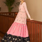 Rajwada Women Designer Multicolor Georgette Semi Stitched Gown