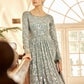 Rajwada Women Designer Multicolor Georgette Semi Stitched Gown