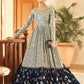 Rajwada Women Designer Multicolor Georgette Semi Stitched Gown