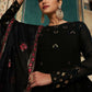 Rajwada Women Designer Black Georgette Semi Stitched Gown