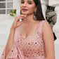 Rajwada - Pink Georgette Embroidered Stitched Salwar Suit