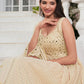 Rajwada - Beige Georgette Embroidered Stitched Salwar Suit