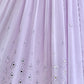 Rajwada Women Lavendar Georgette Embroidered Semi Stitched Salwar Suit