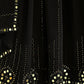 Rajwada Women Black Georgette Embroidered Semi Stitched Salwar Suit