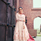 Rajwada - Light Pink Georgette Semi Stitched Palazzo Suit