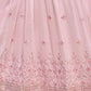 Rajwada - Light Pink Georgette Semi Stitched Palazzo Suit