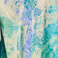 Rajwada - Light Blue Silk Blend Printed Stitched Indo Western Set