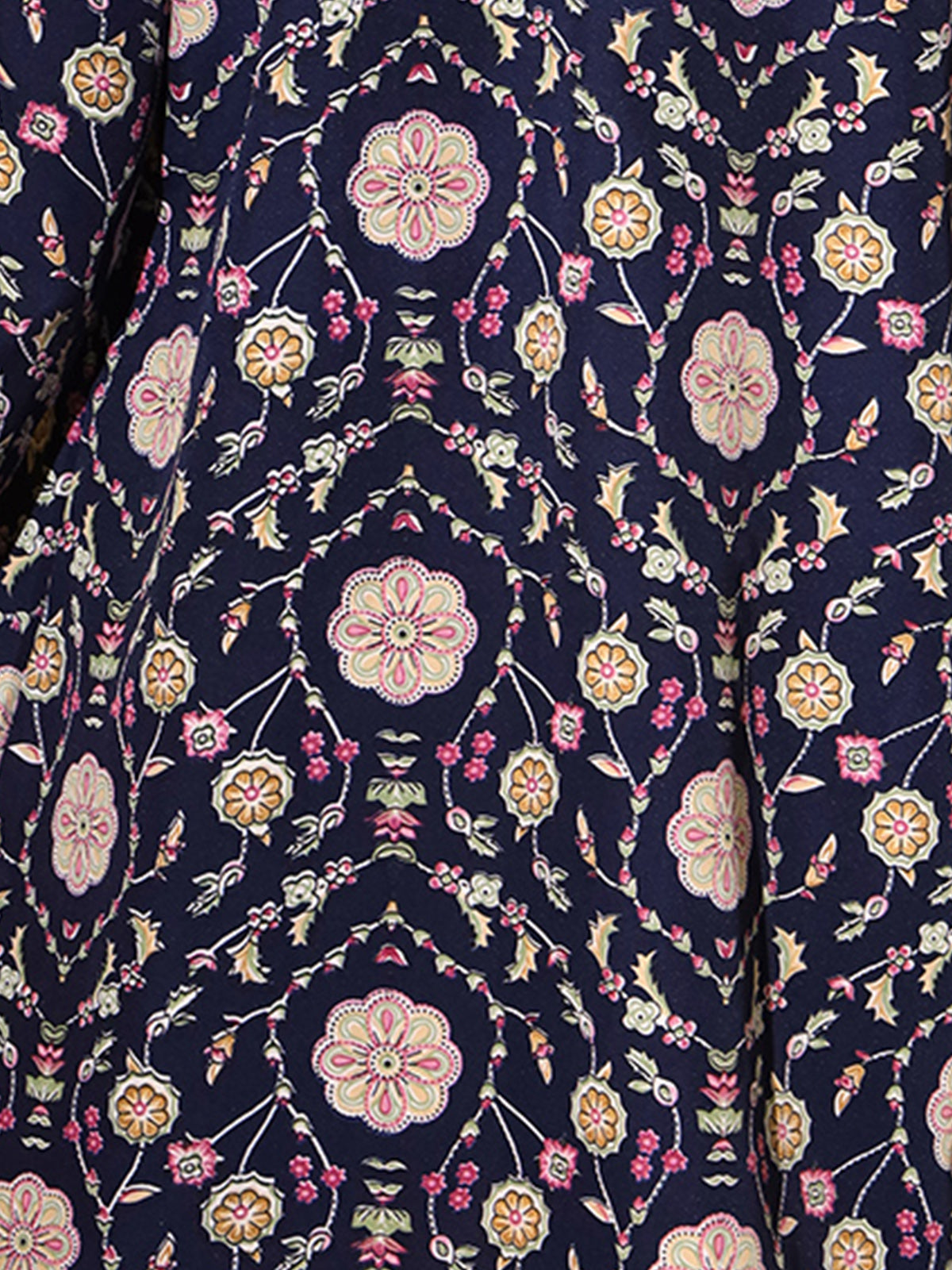 Rajwada - Blue Crepe Printed Stitched Co Ord Set