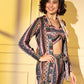 Rajwada - Multicolor Crepe Printed Stitched Co Ord Set