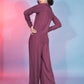 Rajwada Women Rust Maroon Viscose Rayon Printed Co-Ord Set