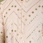 Rajwada Ivory Viscose Rayon Embroidered Stitched Kurta For Men