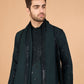 Rajwada Green Viscose Silk Sequence Stitched Kurta For Men