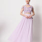 Rajwada Women Lavender Georgette Semi Stitched Lehenga With Unstitched Blouse