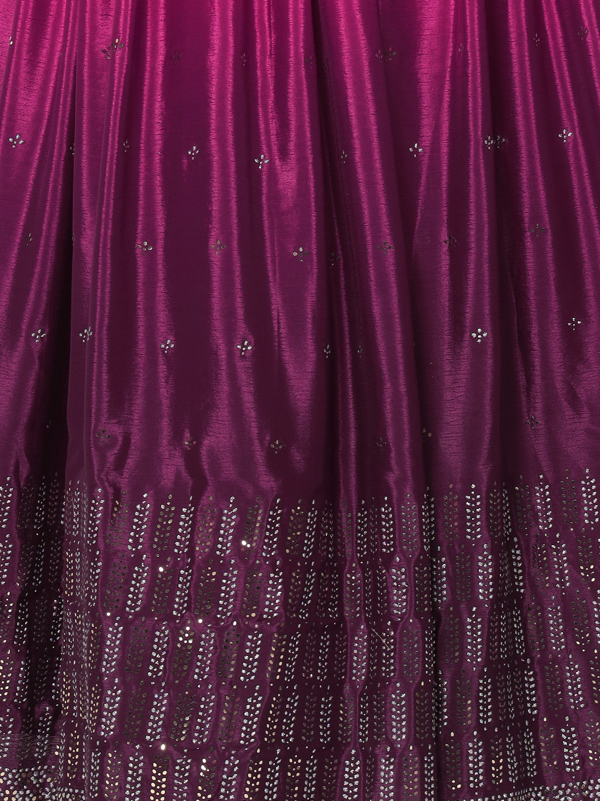 Rajwada - Beautiful Voilet Chinon Silk Embellished Lehenga Choli Set