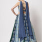 Rajwada - Classic Multicolor Chinon Silk Printed Semi Stitched Lehenga with Unstitched Blouse