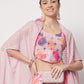 Rajwada - Modern Multicolor Georgette Embellished Semi Stitched Lehenga with Unstitched Blouse