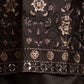 Rajwada Black Satin Embellished Stitched Kurta Set For Kids