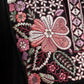 Rajwada Black Viscose Silk Embroidered Stitched Kurta Set For Kids