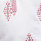 Rajwada White Viscose Silk Embroidered Stitched Kurta Set For Kids