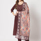  Rajwada - Brown Cotton Printed Stitched Kurta Set