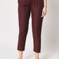  Rajwada - Brown Cotton Stitched Pant