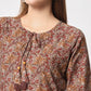  Rajwada - Attractive Brown Cotton Printed Stitched Kurta Set