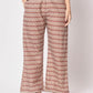  Rajwada -  Attractive Brown Cotton Printed Stitched Pant