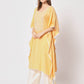 Rajwada - Classic Yellow Silk Blend Embroidered Stitched Kurta Set