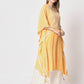 Rajwada - Classic Yellow Silk Blend Embroidered Stitched Kurta Set