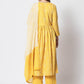 Rajwada - Beautiful Yellow Cotton Printed Stitched Kurta Set