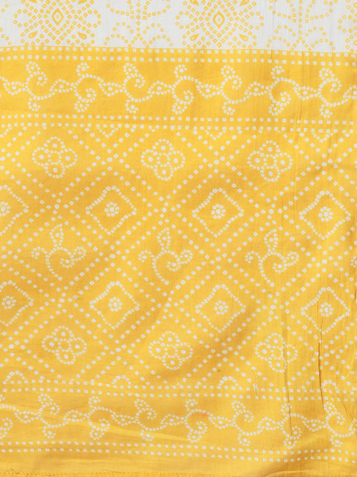 Rajwada - Beautiful Yellow Cotton Printed Stitched Kurta Set