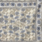 Rajwada - Classic Beige And Blue Cotton Printed Stitched Kurta Set
